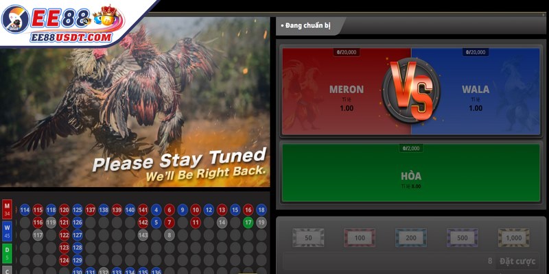 Đá gà livestream cho xem anh em theo dõi trận đấu diễn theo thời gian thực